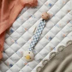 Pacifier Clip - Waves