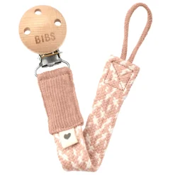 Pacifier Clip Paci Braid - Blush Ivory