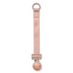 Pacifier Clip Wood - Pink