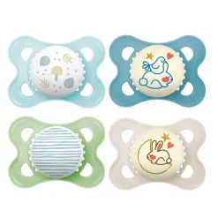 Pacifiers Day & Night(4) 0-6m