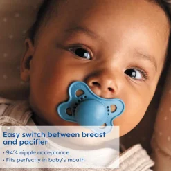 Pacifiers Day & Night(4) 0-6m