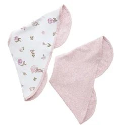 2-pack Burp Cloth - Mushroom House