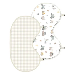 2-pack Burp Cloth - Tractor Ride