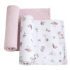 2-pack Jersey Swaddle - Mushroom House