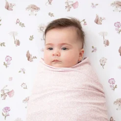 2-pack Jersey Swaddle - Mushroom House