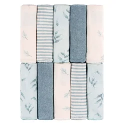 Pack Washcloths (10) Leaves
