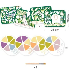 Palette painting - Wild one