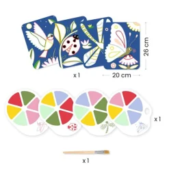 Palette Painting- Creepy Craw