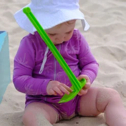 Palm Tress Long Sleeve Swimsuit 3-24m