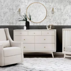 Palma 7-Drawer Double Dresser - Warm White