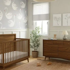 Palma 7-Drawer Double Dresser - Natural Walnut