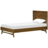 Palma Twin Bed - Natural Walnut
