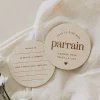 Pastilles en Bois - Parrain