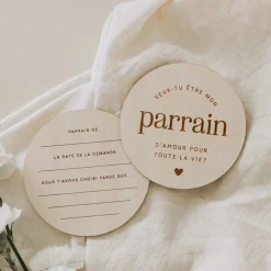 Pastilles en Bois - Parrain