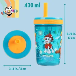 Paw Patrol Tumbler With Straw