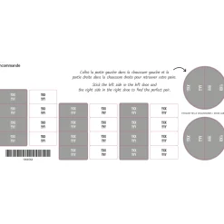 Peel And Stick Name Labels Mini - White