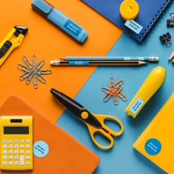 Peel And Stick Name Labels Mini - Blue