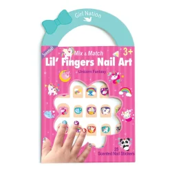 Peel-and-stick nail decals - Unicorns