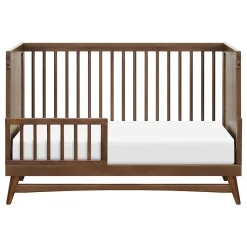 Peggy Mid-Century 3-in-1 Convertible Crib - Walnut