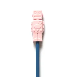 Pencil Topper - Pink Robot