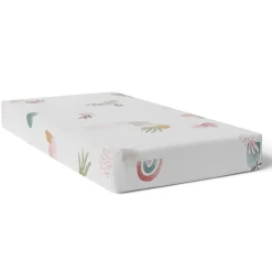 Percale Crib Sheet - Floral