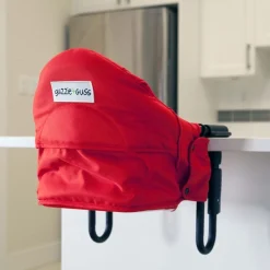 Perch Hanging Table Chair Booster Seat - Salt And Pepper