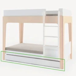 Perch Trundle Bed - White