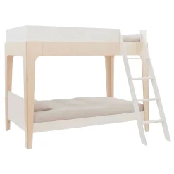 Perch Twin Bunk Bed - Natural/ White