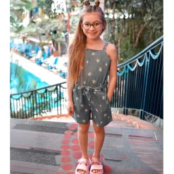 Picnic Chambray Romper 2-8y