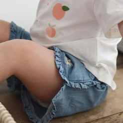 Picnic Chambray Shorts 3-24m