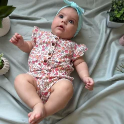 Picnic Flowers Romper 3-24m