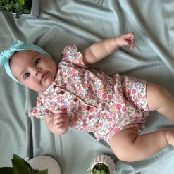 Picnic Flowers Romper 3-24m