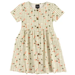 Picnic Peaches Dress 2-8