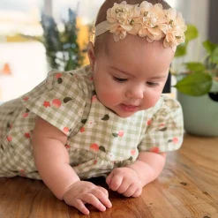 Picnic Peaches Dress 3-24m