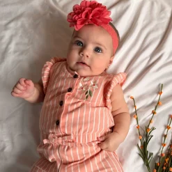 Picnic Striped Romper 3-24m