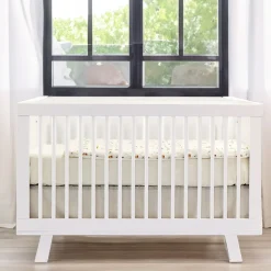 3-Piece Crib Bedding Set - Gooses and Rabbits