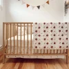 3-Piece Crib Bedding Set - Hedgehogs