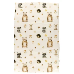 3piece Crib Bedding-dove Fores