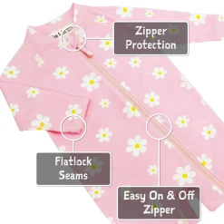 Pink Daisy UV Swimsuit 6-24m
