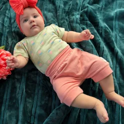 Pink Evolutive Short 3-24m