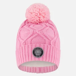 Pink Knit Hat 2-14