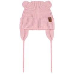Pink Knit Hat 6-24m