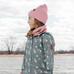 Pink Knit Neck Warmer 2-14