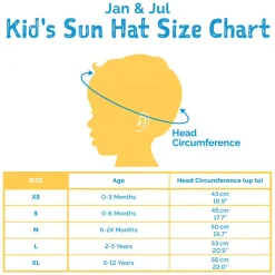 Pink Stripe Uv Coton Hat 0-24m