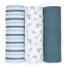 3pk Blueberries-cotton Muslin
