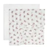 2pk Muslin Swaddles-bear