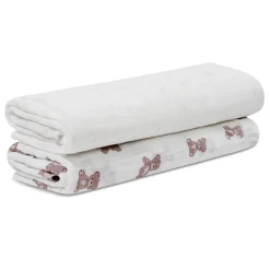 2pk Muslin Swaddles-bear