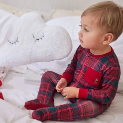 Plaid Pajamas 6-24m