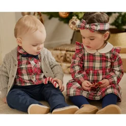 Plaid Shirt Set 3-24m
