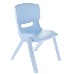 Plastic Chair - Light Blue